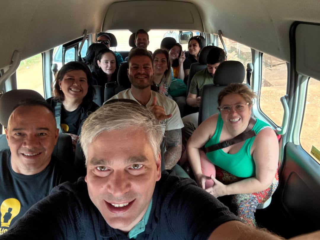 Fotos do trabalho voluntário em Uganda